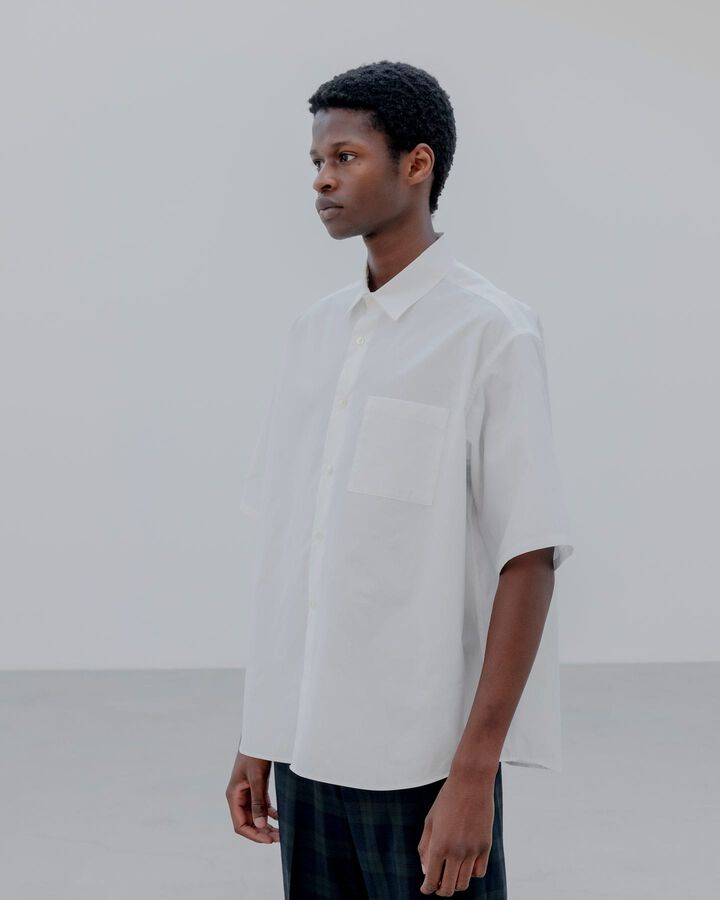 IN-PROCESS PRINT S/S SHIRT,WHITE, medium image number 5