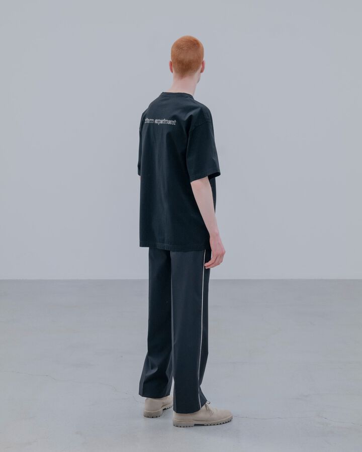 REFINED PIPING SLACKS,GRAY, medium image number 5