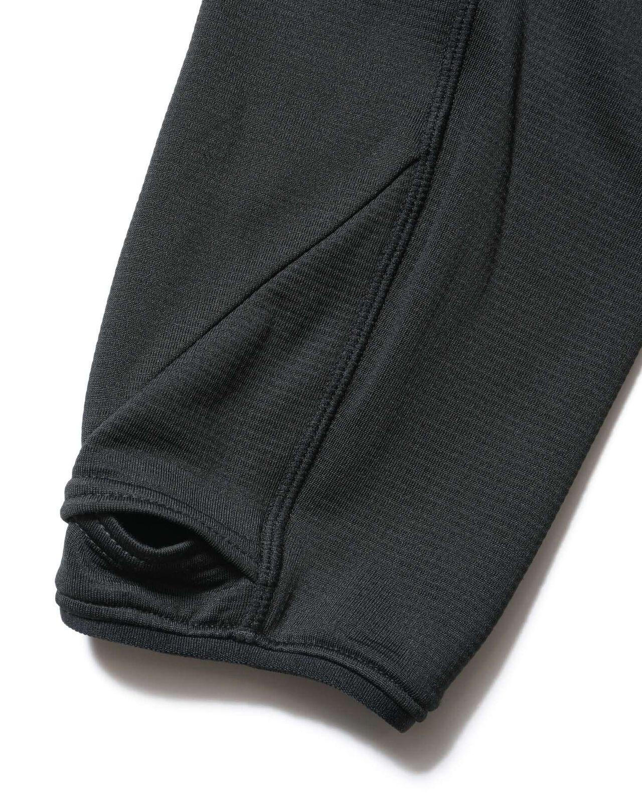 GRID FLEECE HYBRID BLOUSON,BLACK, large image number 5