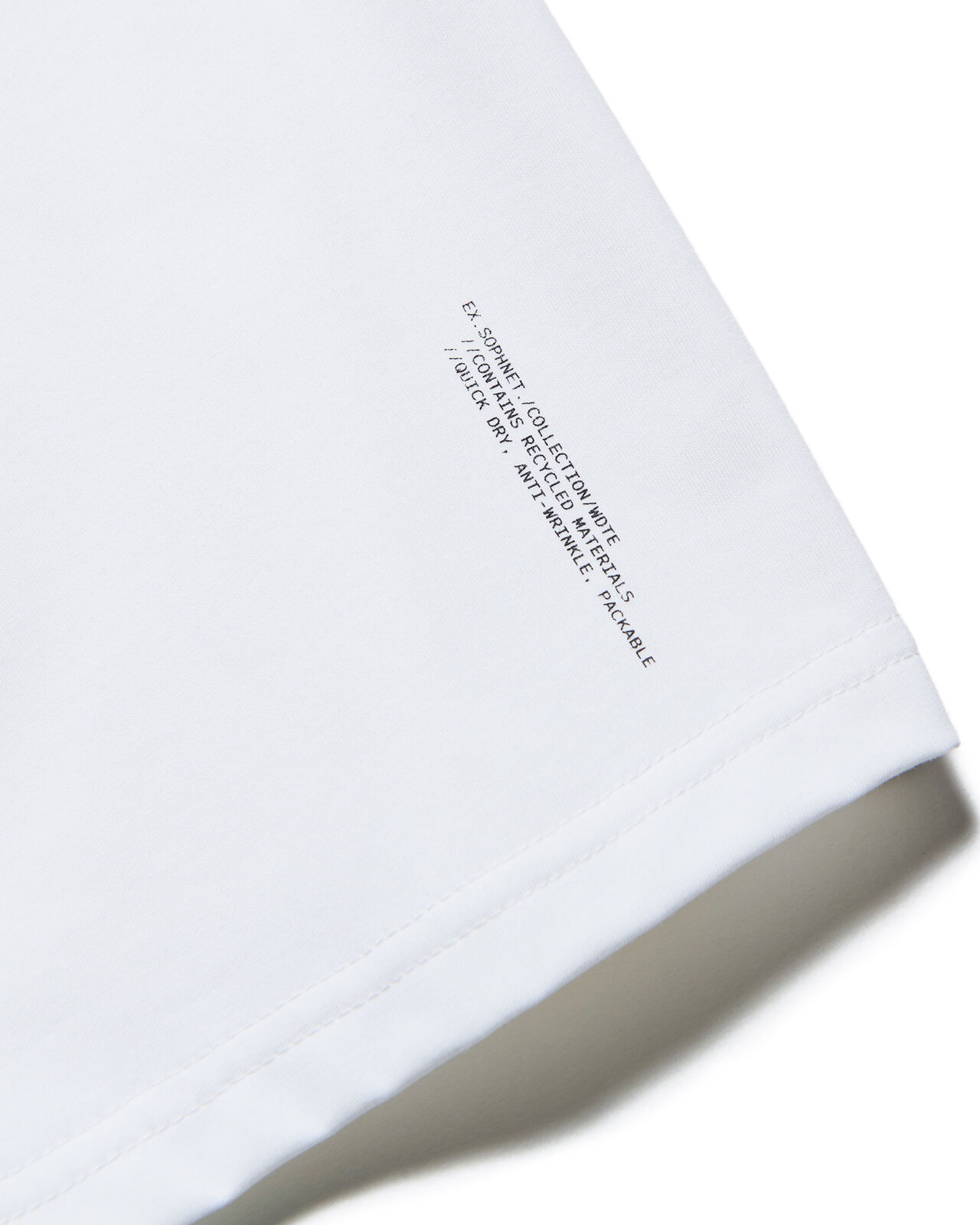 EX. MOBILIFIED WIDE TEE,WHITE, large image number 3