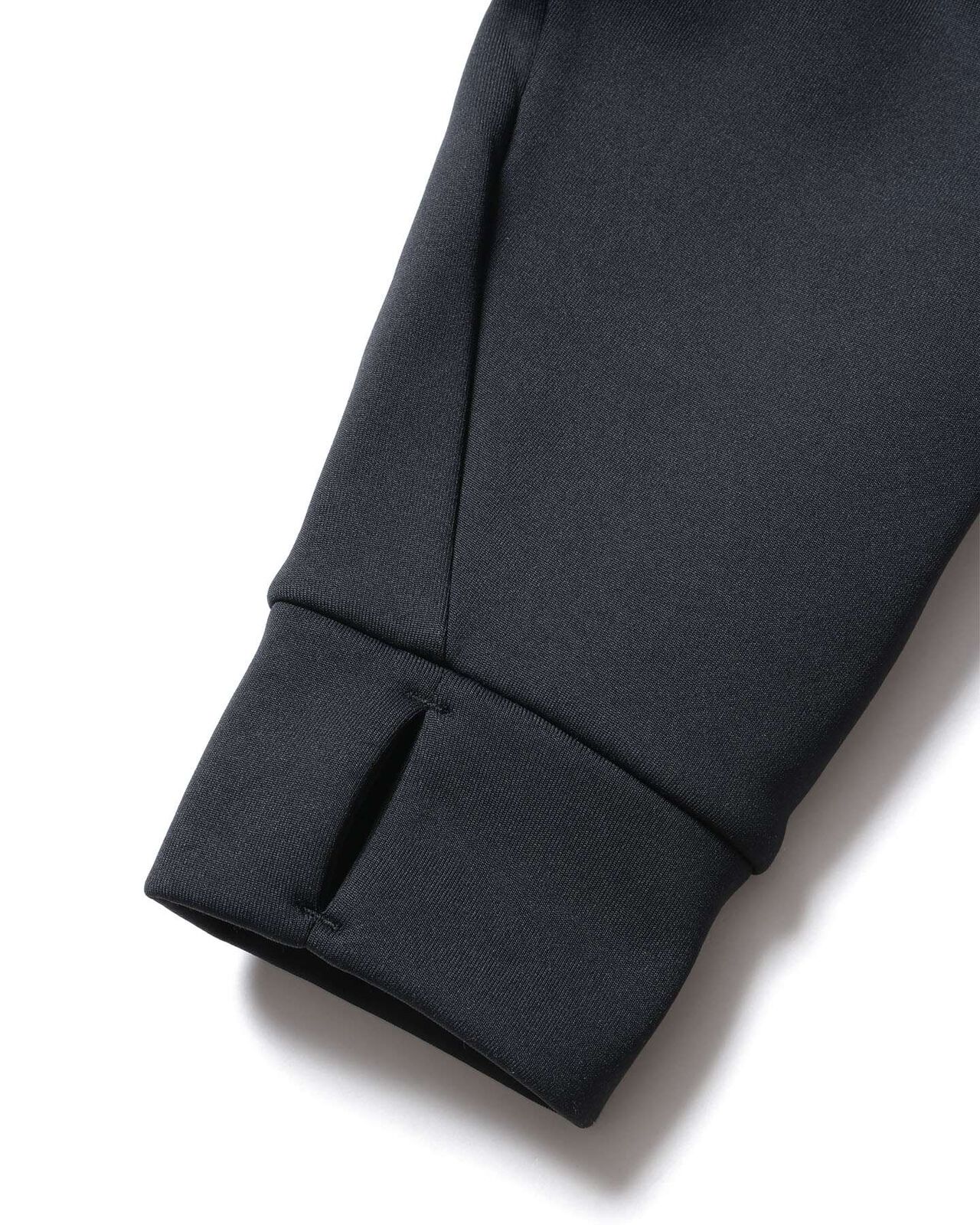 STRETCH FLEECE HOODIE,BLACK, large image number 4