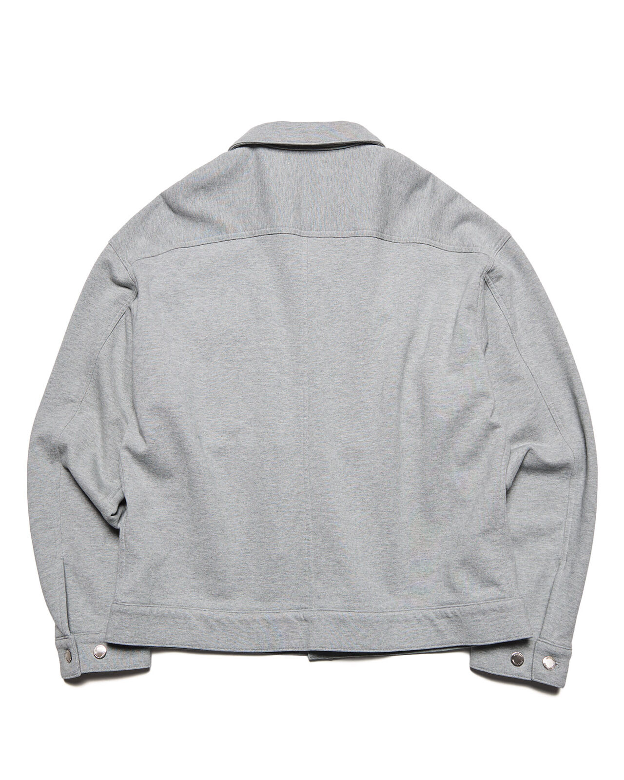 SWEAT TRUCKER JACKET,GRAY, large image number 1