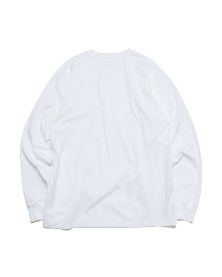 ESSENTIAL L/S TEE,WHITE, medium image number 1