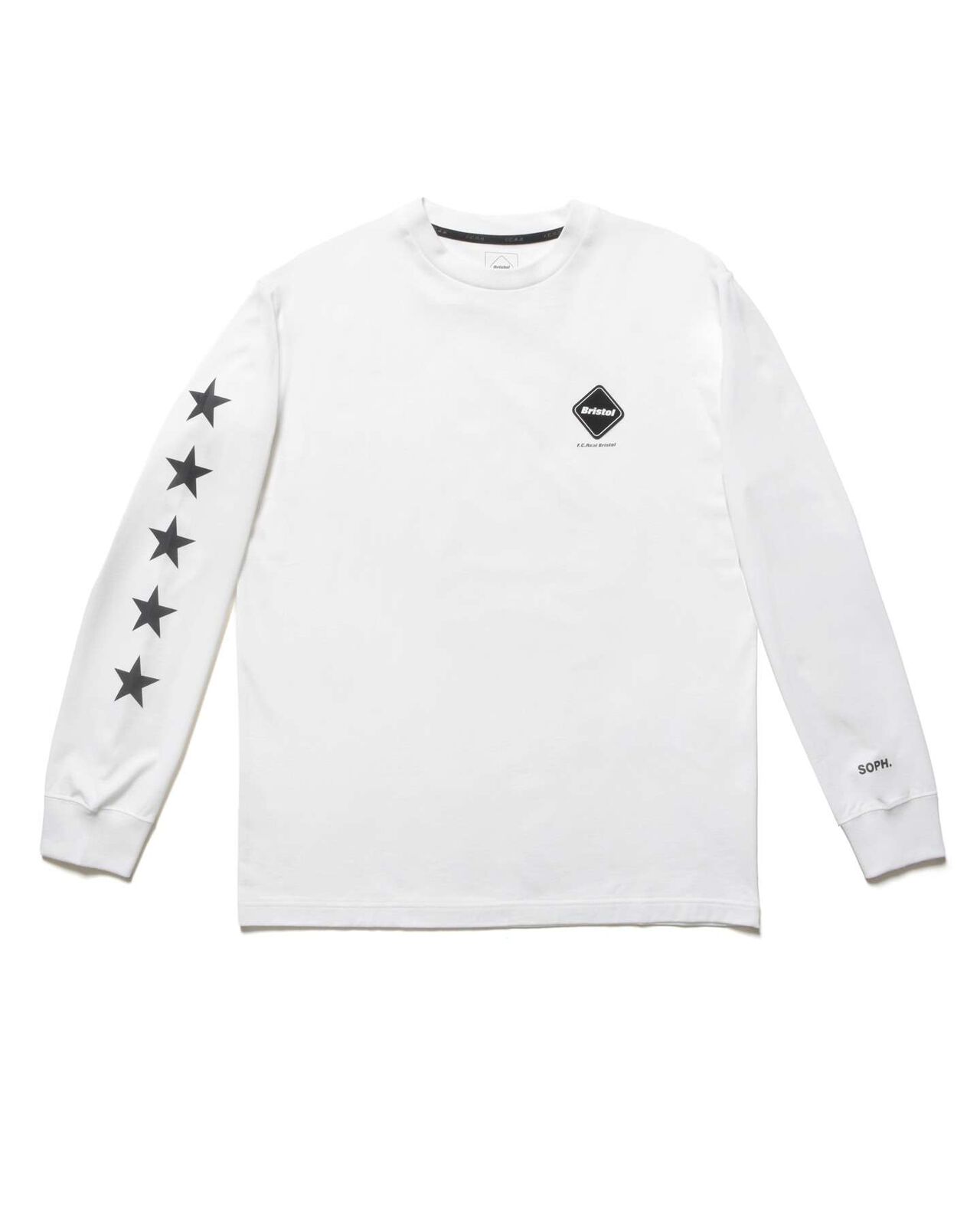 5-STAR L/S TEE,WHITE, large image number 0