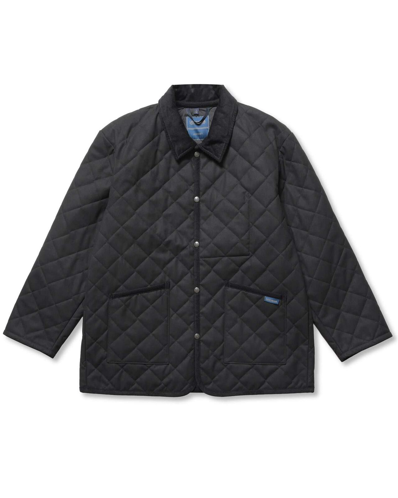 LAVENHAM OVERSIZED DENHAM,BLACK, large image number 0