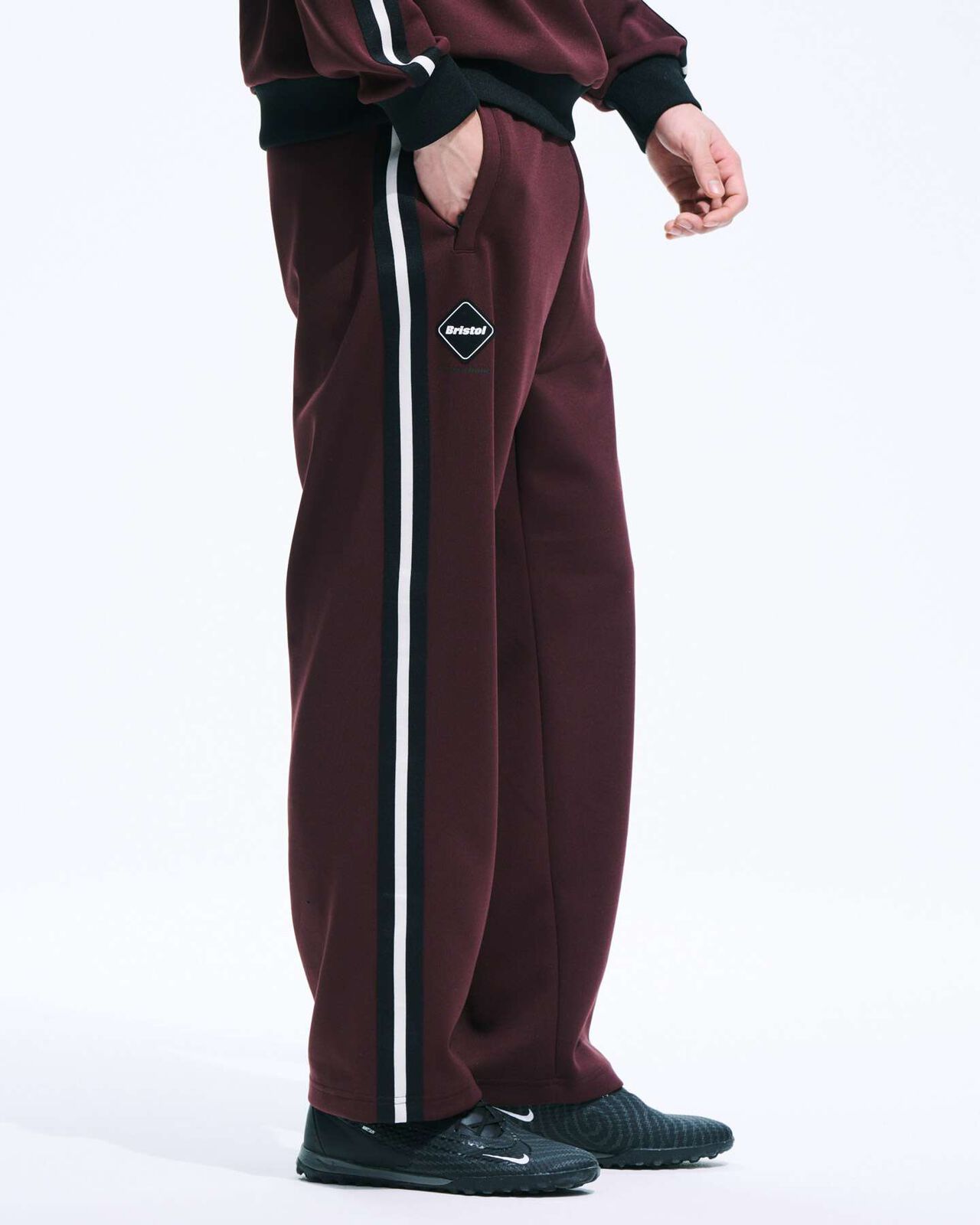 TRAINING TRACK PANTS,BLACK, large image number 5