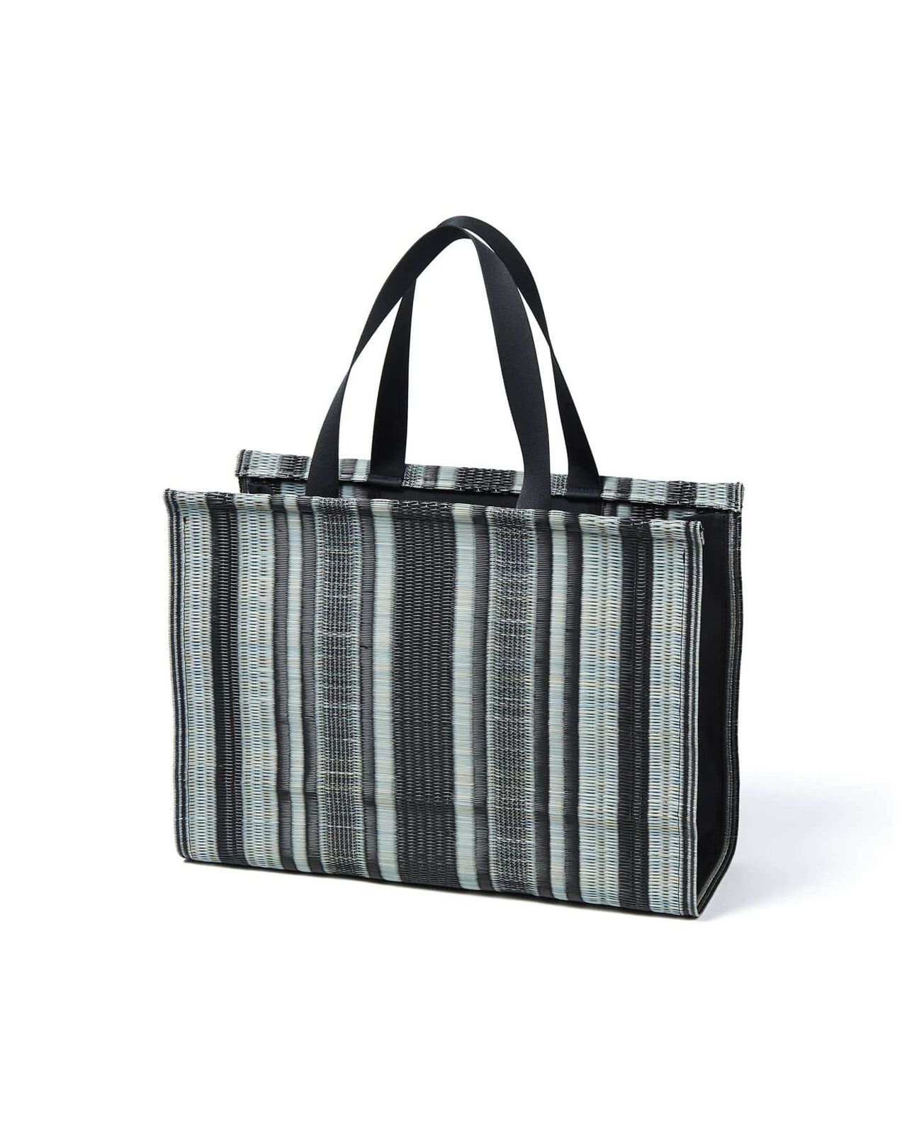 IGUSA TOTE BAG,BLACK, large image number 0