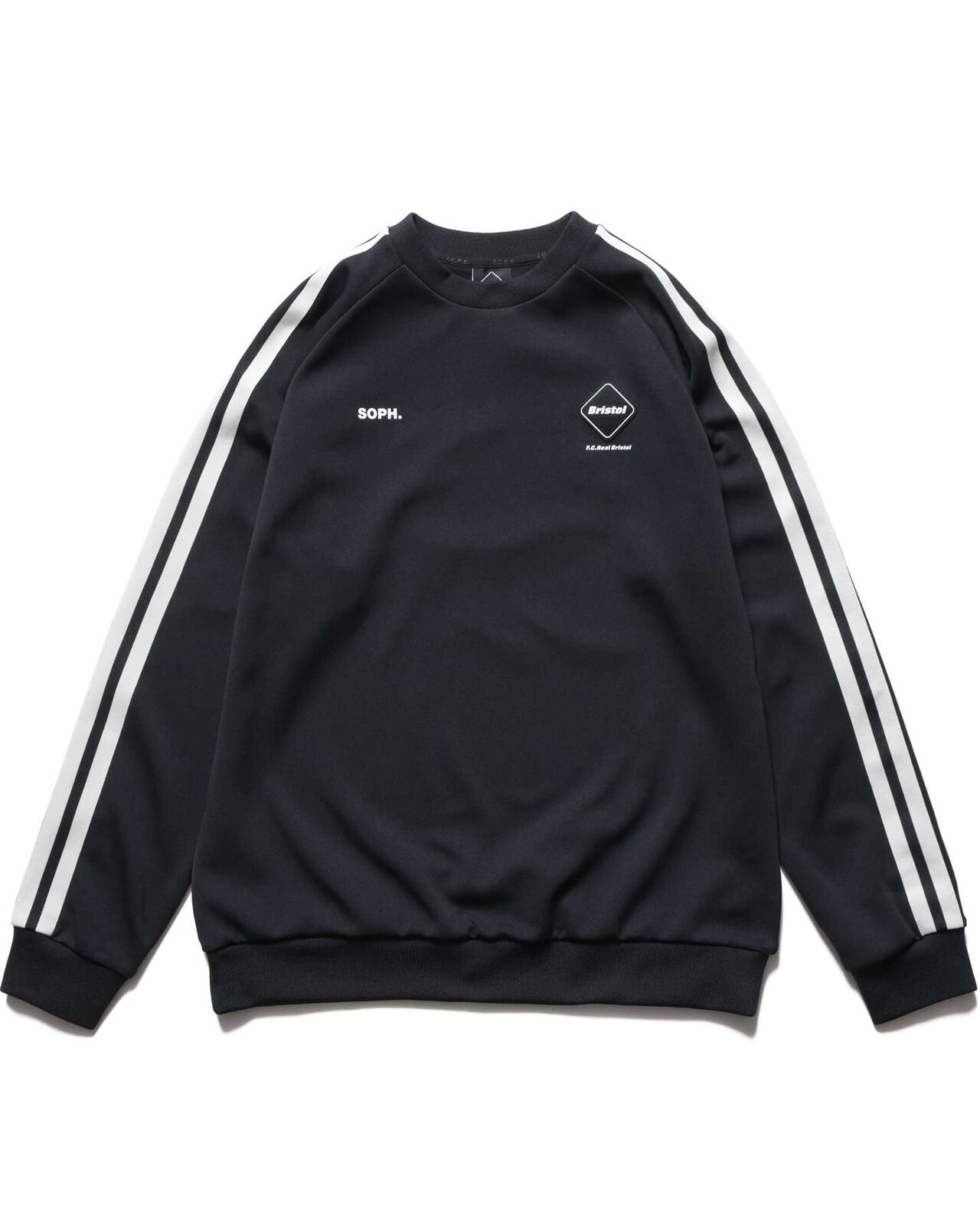 TRAINING TRACK CREWNECK TOP,BLACK, large image number 0