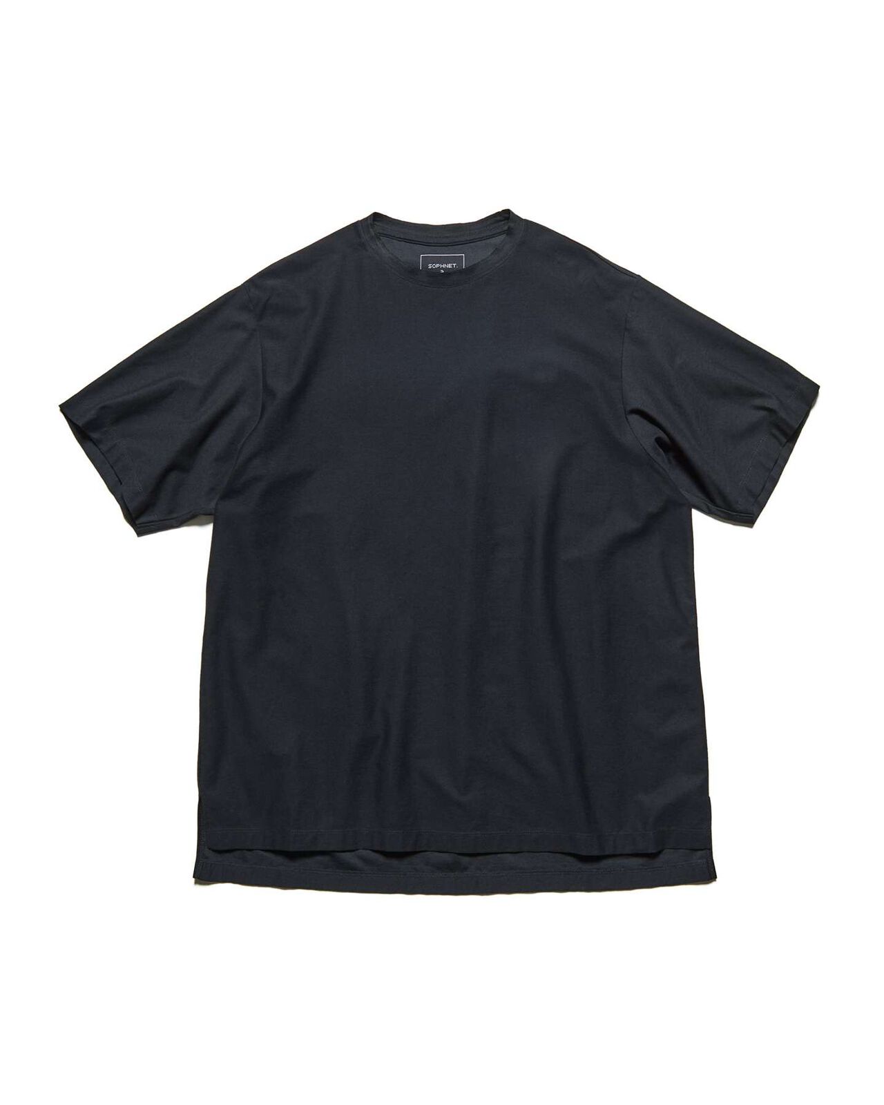 DOUBLE LOCK STITCH TEE,BLACK, large image number 0