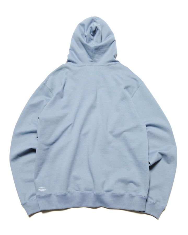 LOGO PATCH HOODIE,LIGHT BLUE, medium image number 1