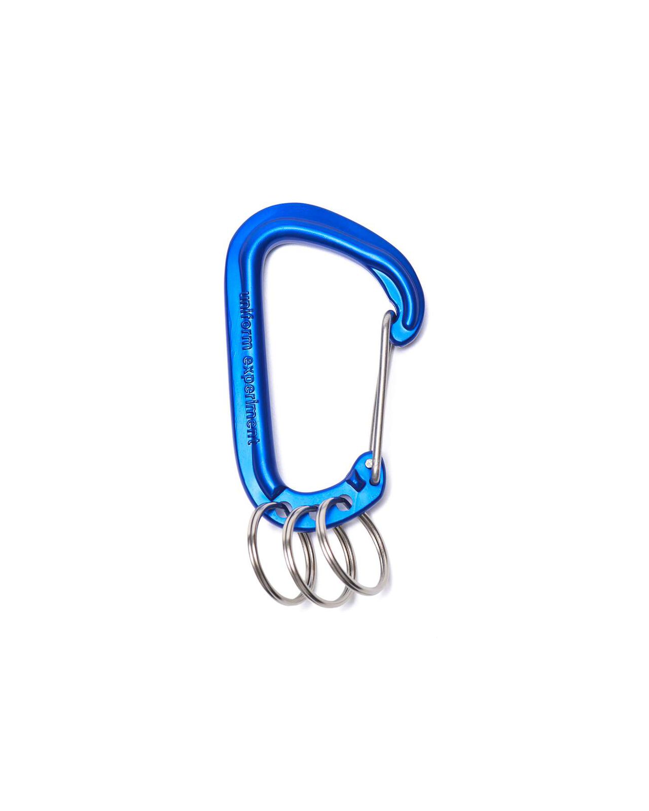 ALMINIUM CARABINER,BLUE, large image number 0
