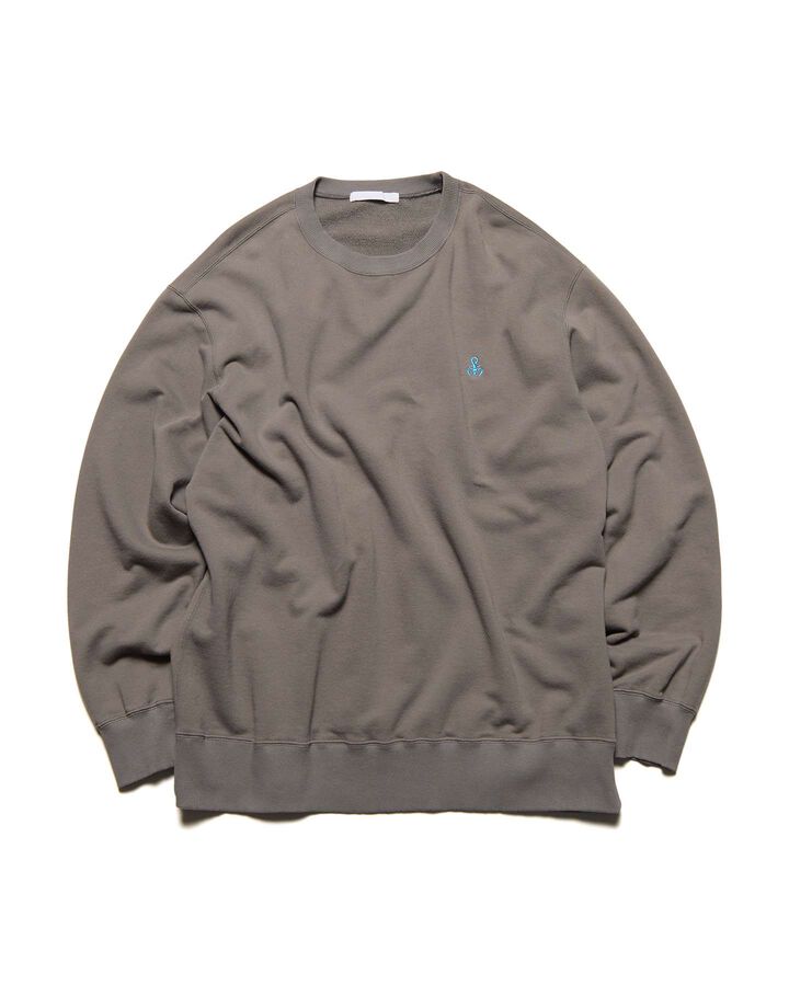 SCORPION WIDE CREWNECK SWEAT,GRAY, medium