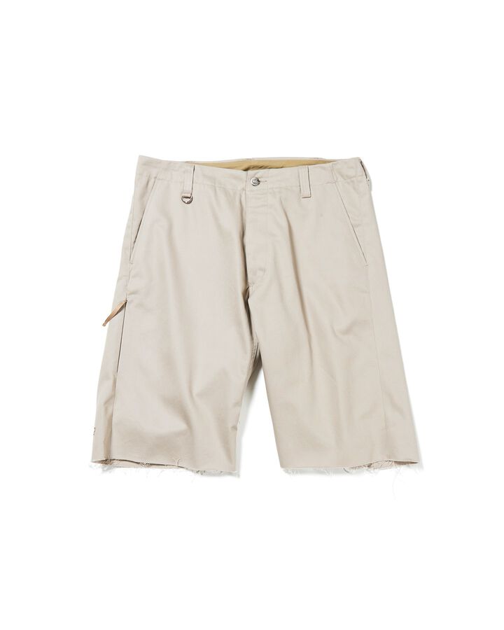 CUT OFF SHORTS,BEIGE, medium