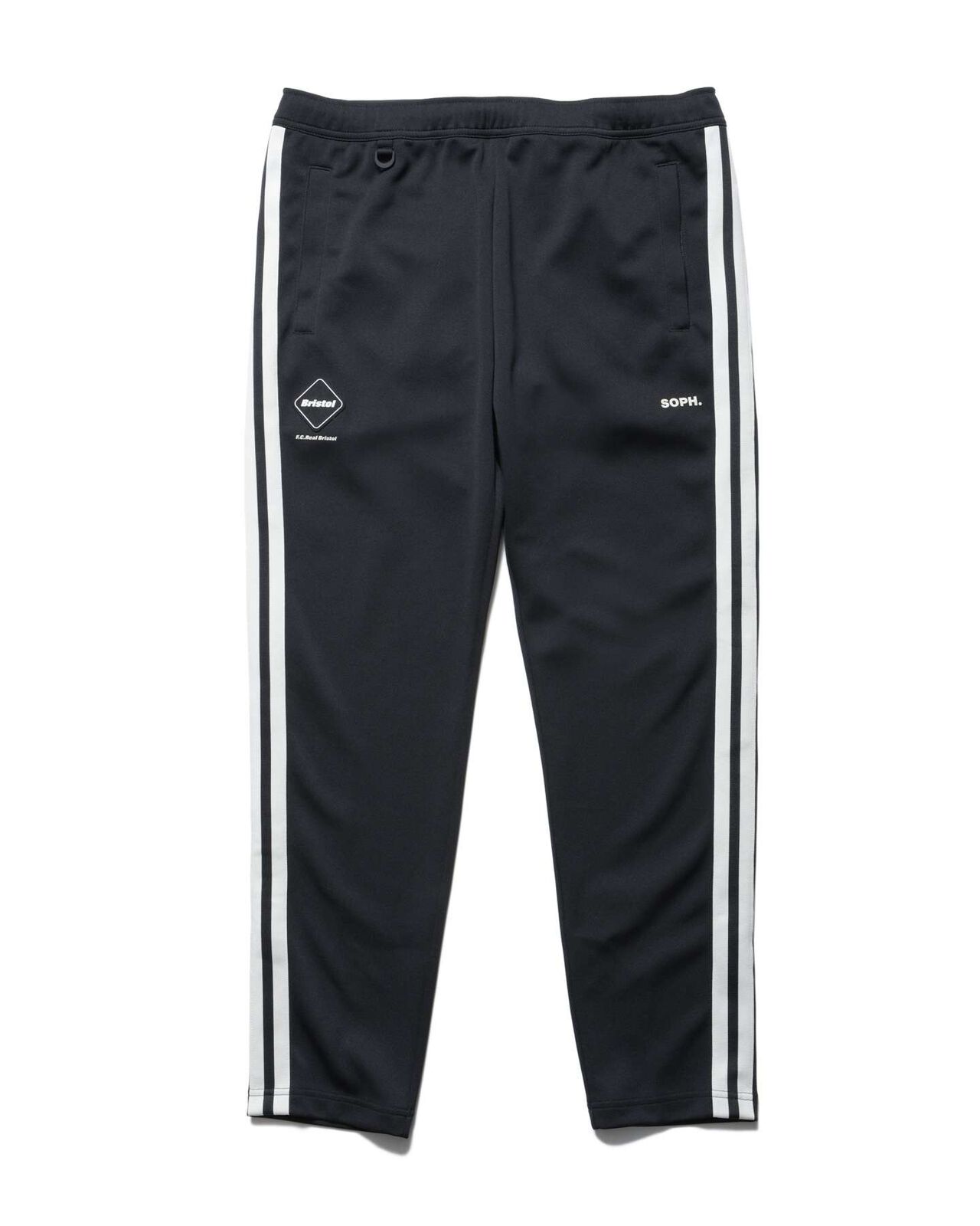 TRAINING TRACK TAPERED PANTS,BLACK, large image number 0