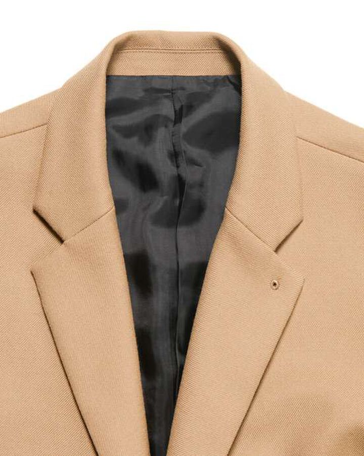 ZIP POCKET 1BUTTON JACKET,BEIGE, medium image number 2