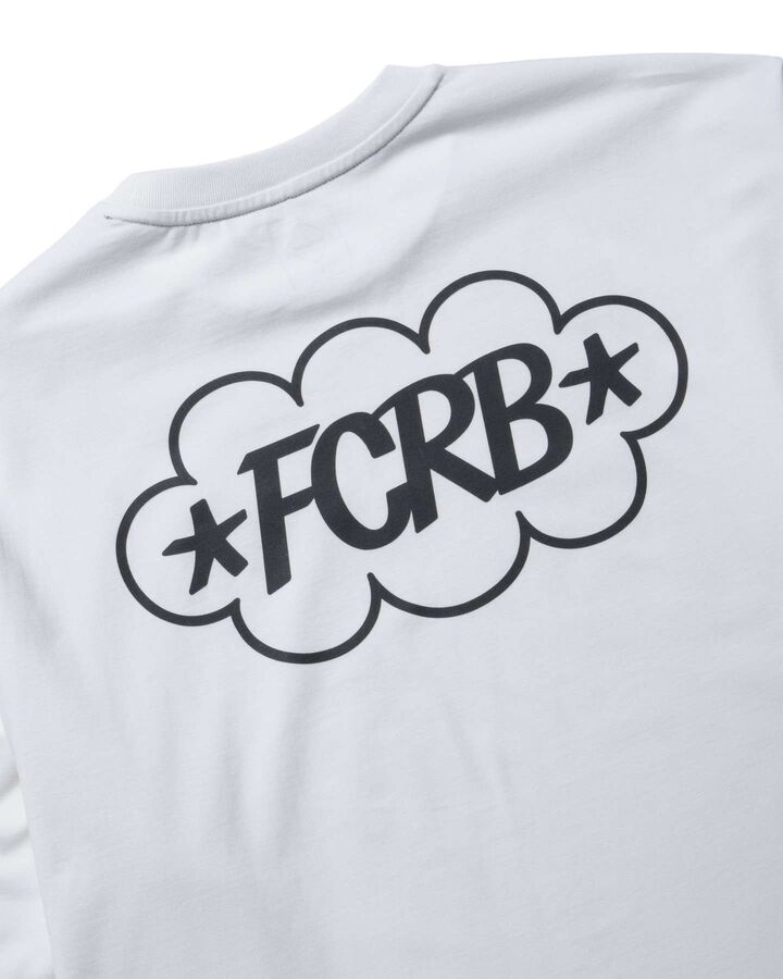 ERIC HAZE: FCRB BAGGY L/S TEE,WHITE, medium image number 3