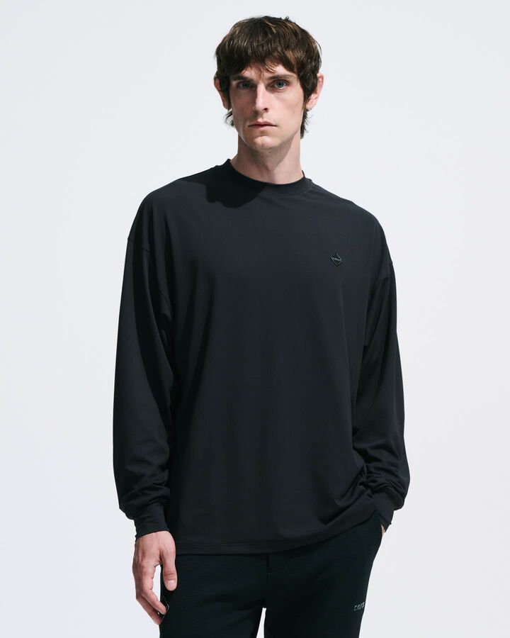 TRAINING L/S TOP,NAVY, medium image number 3