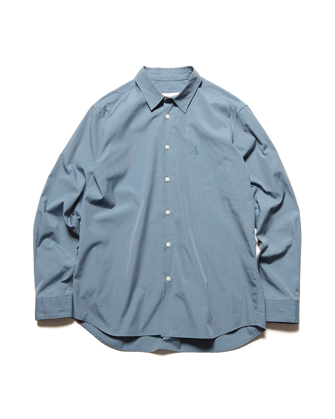 CHAMBRAY REGULAR-FIT SHIRT,BLUE, large image number 0