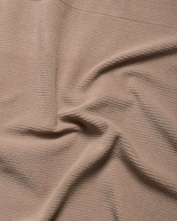 GRID FLEECE HYBRID BLOUSON,BEIGE, medium image number 6