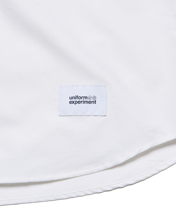 STAR PRINT CHECK PANELED B.D SHIRT,WHITE, medium image number 4