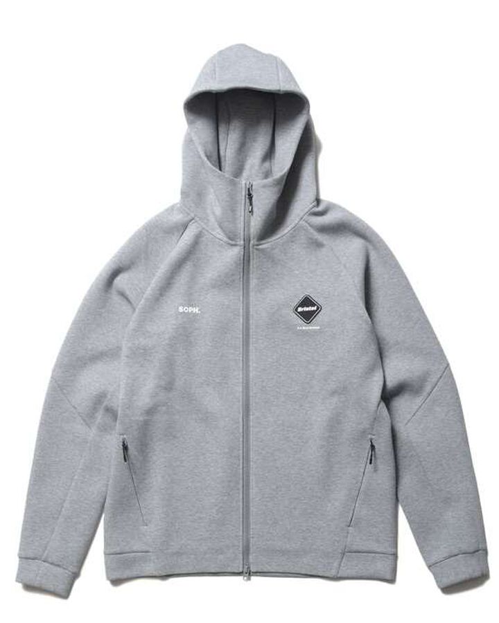 VENTILATION TRAINING HOODIE,GRAY, medium