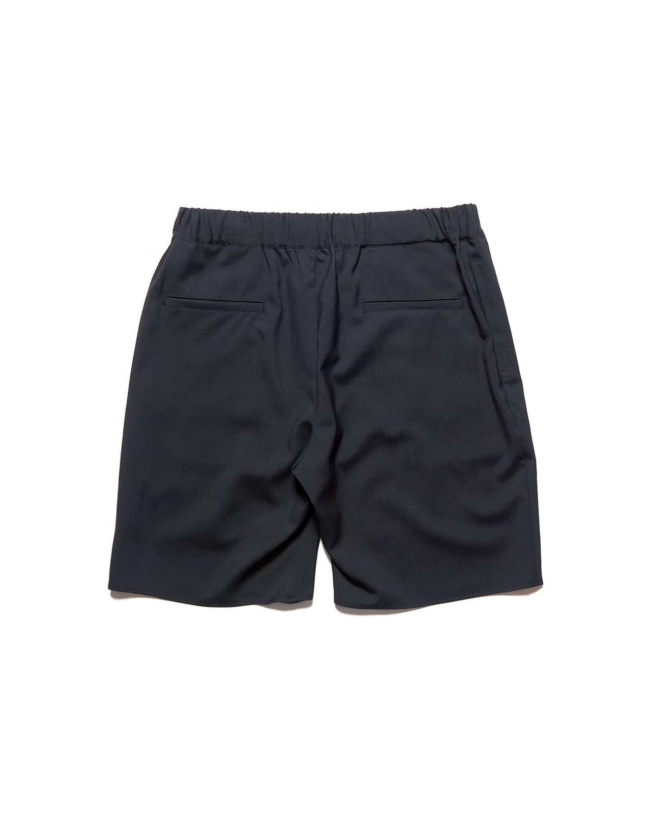 WASHBLE WOOL EASY SHORTS,BLACK, large image number 1