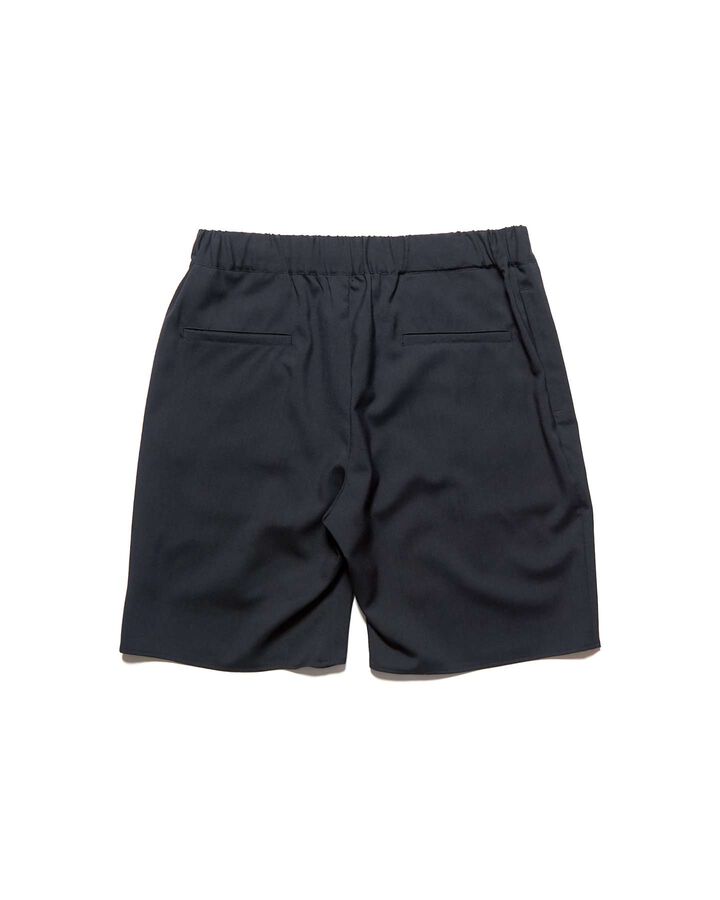 WASHBLE WOOL EASY SHORTS,BLACK, medium image number 1
