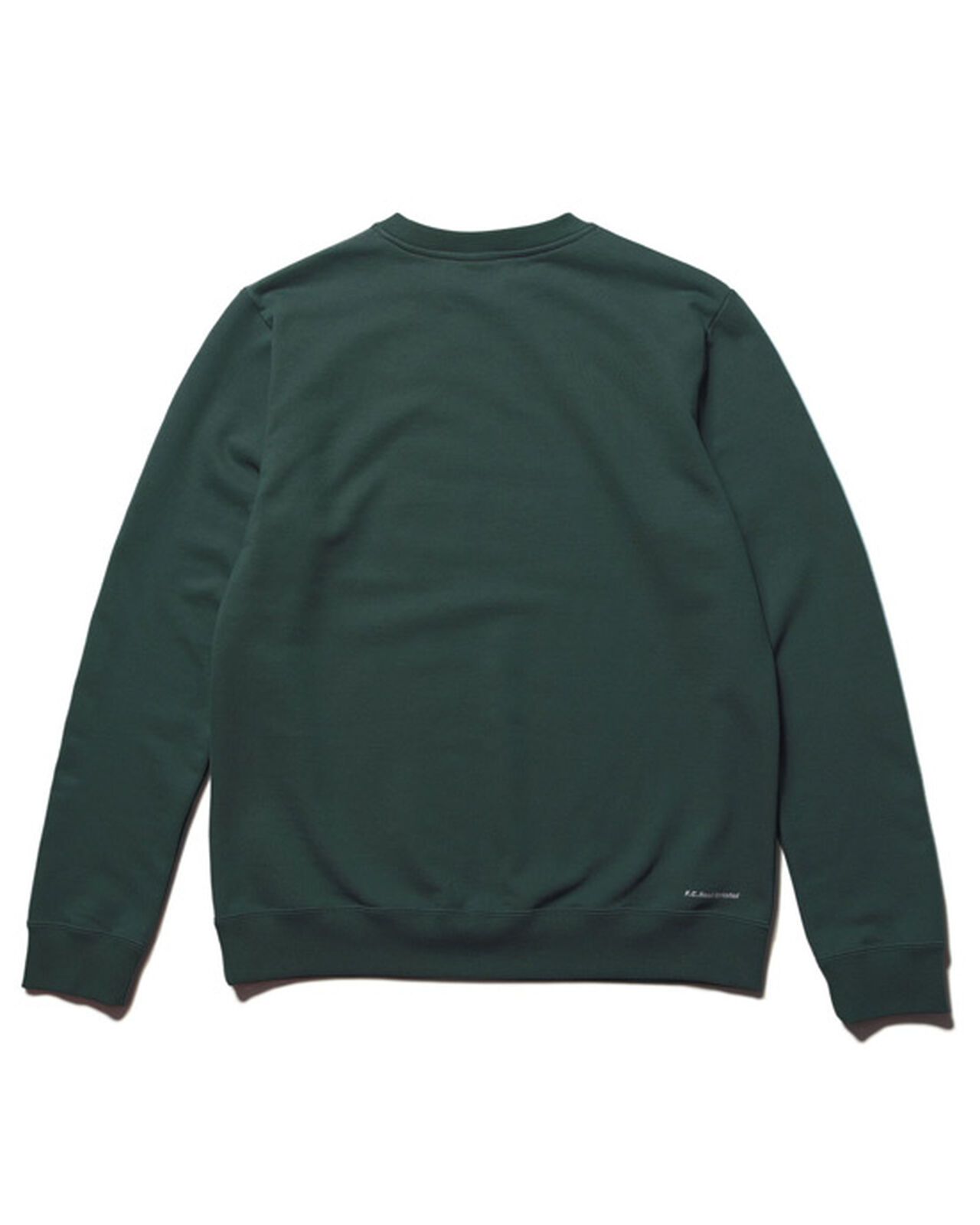 EFFECT LINE LOGO TEAM CREWNECK SWEAT,GREEN, large image number 1