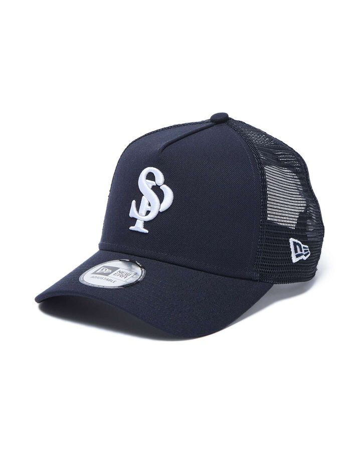 NEW ERA SP 9FORTY A-FRAME MESH CAP,NAVY, medium