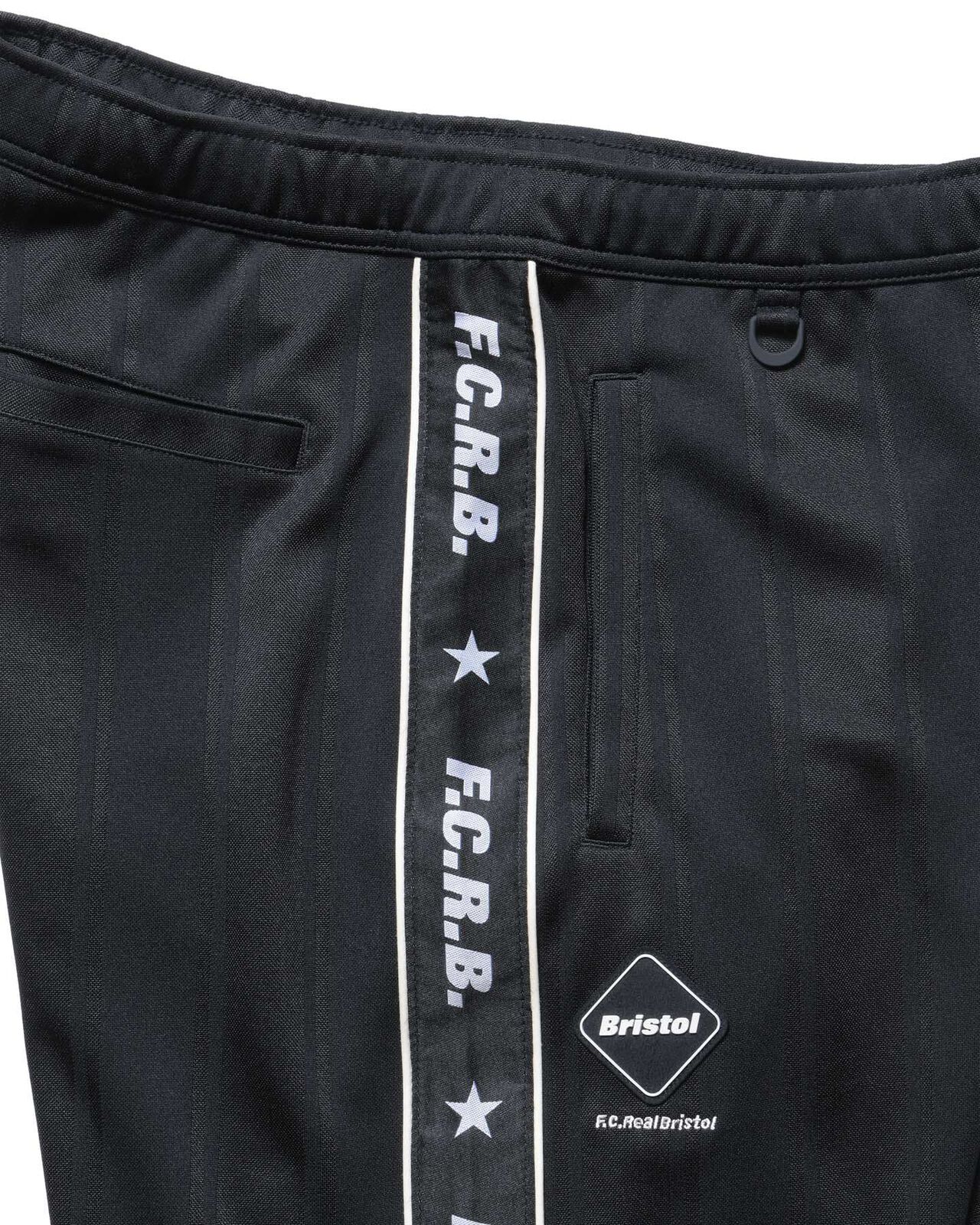 SHADOW WEAVE STRIPE PANTS,BLACK, large image number 3