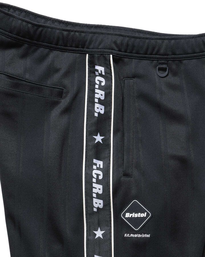 SHADOW WEAVE STRIPE PANTS,BLACK, medium image number 3