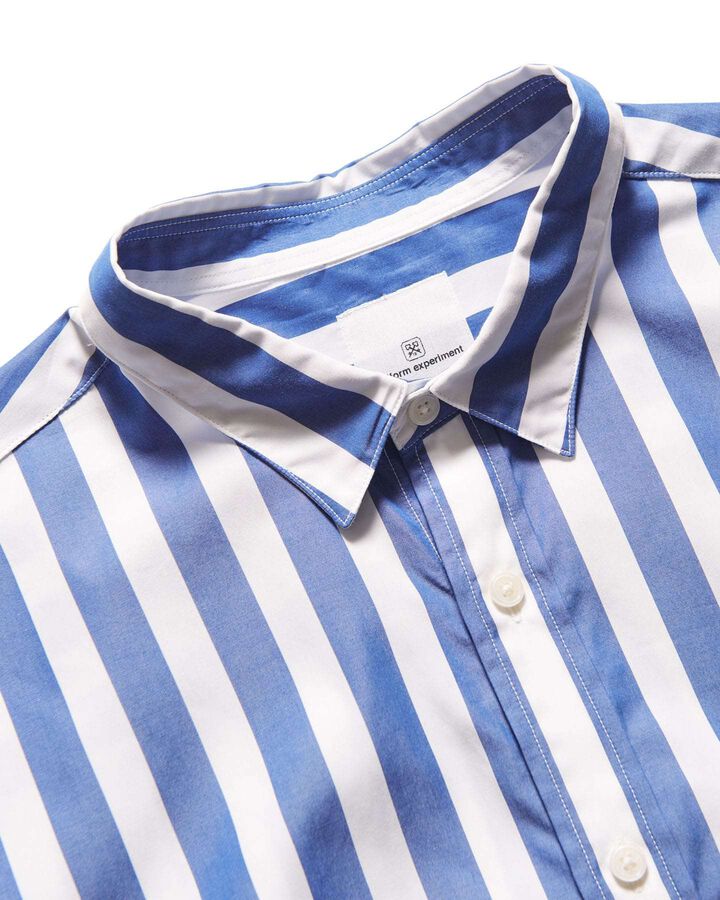 BOLD STRIPE S/S SHIRT,NAVY, medium image number 3