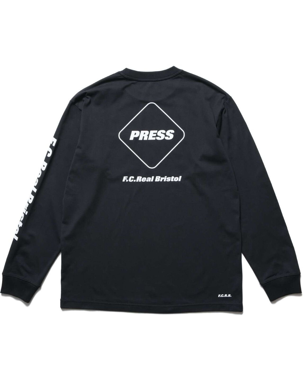PRESS L/S TEE,BLACK, large image number 1