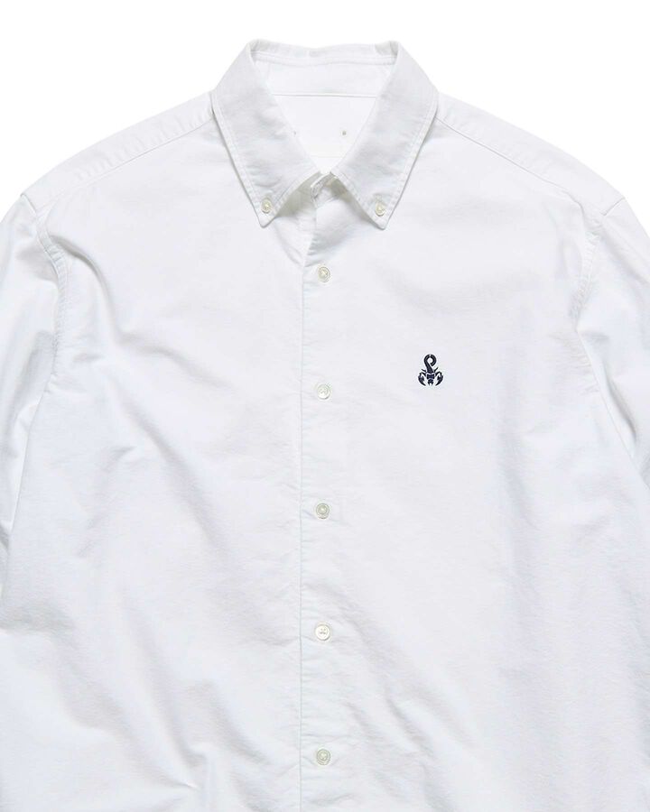 CHECK PANELED B.D SHIRT,WHITE, medium image number 2