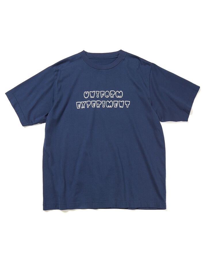 AUTHENTIC LOGO TEE,NAVY, medium