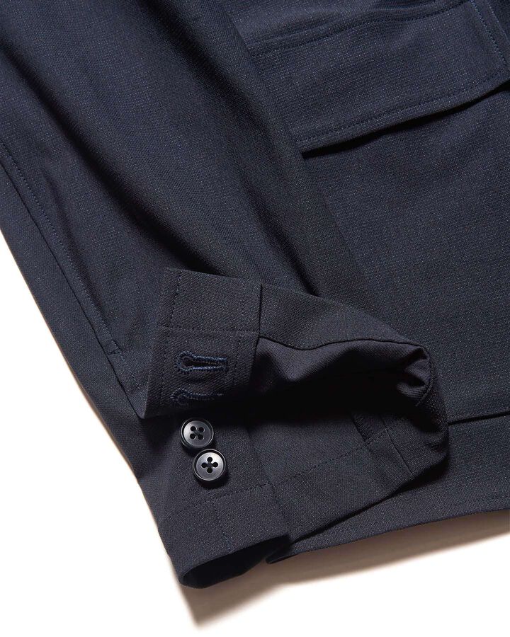 4-WAY STRETCH PACKABLE 2-BUTTON JACKET,NAVY, medium image number 3