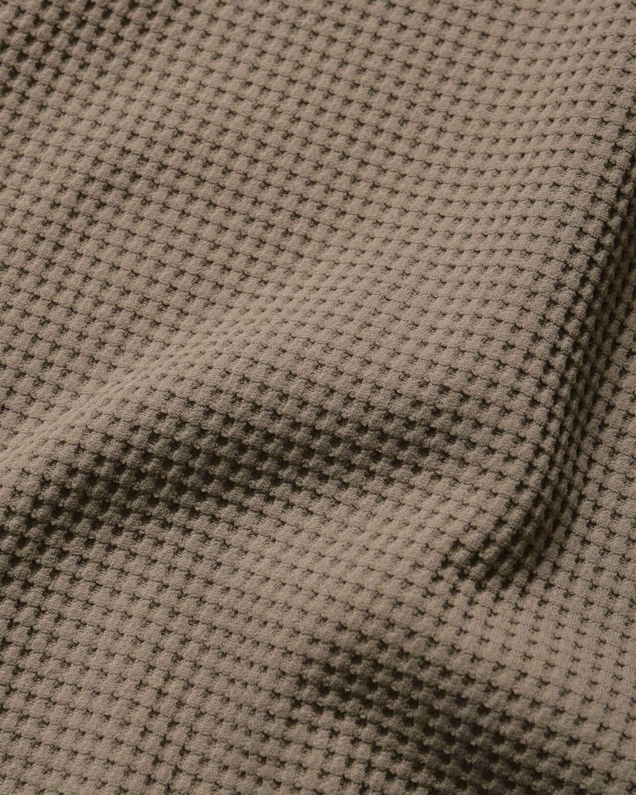 TECH WAFFLE LOUNGE HOODIE,GREIGE, large image number 4