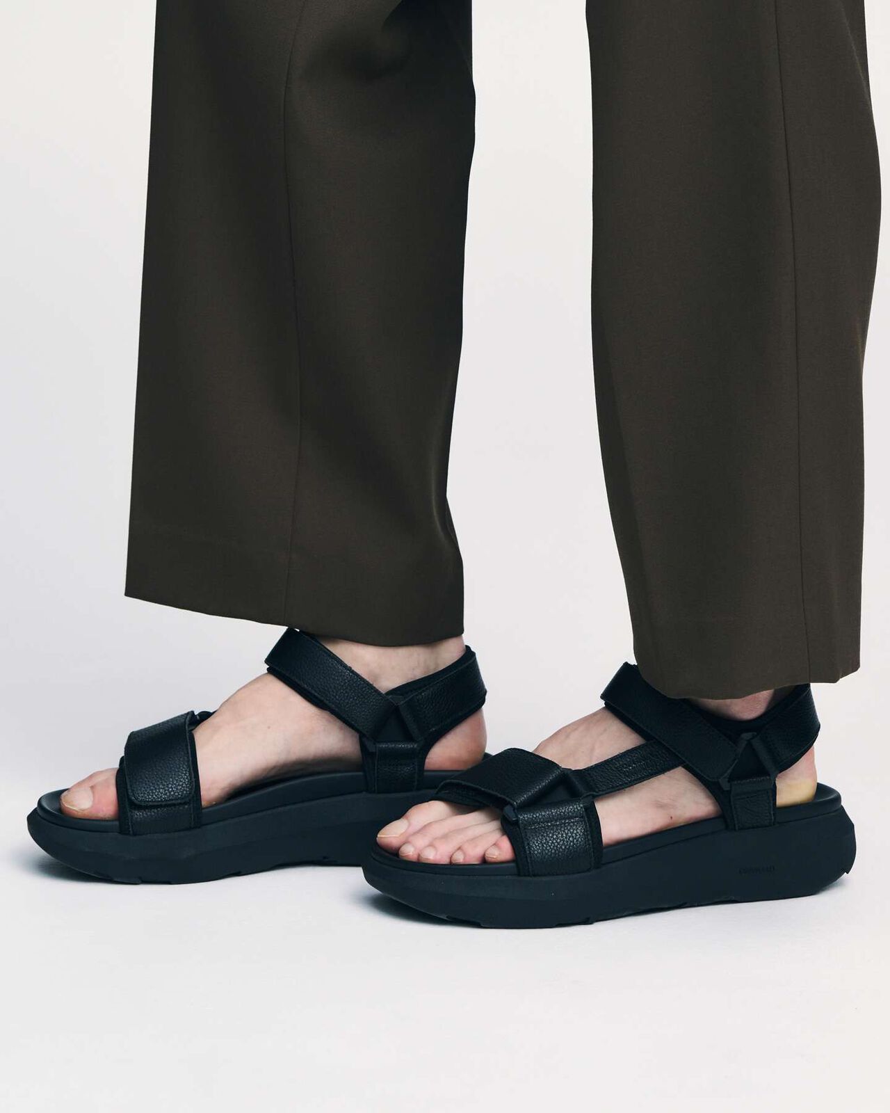 ONWUAD LEATHER SANDALS,BLACK, large image number 8