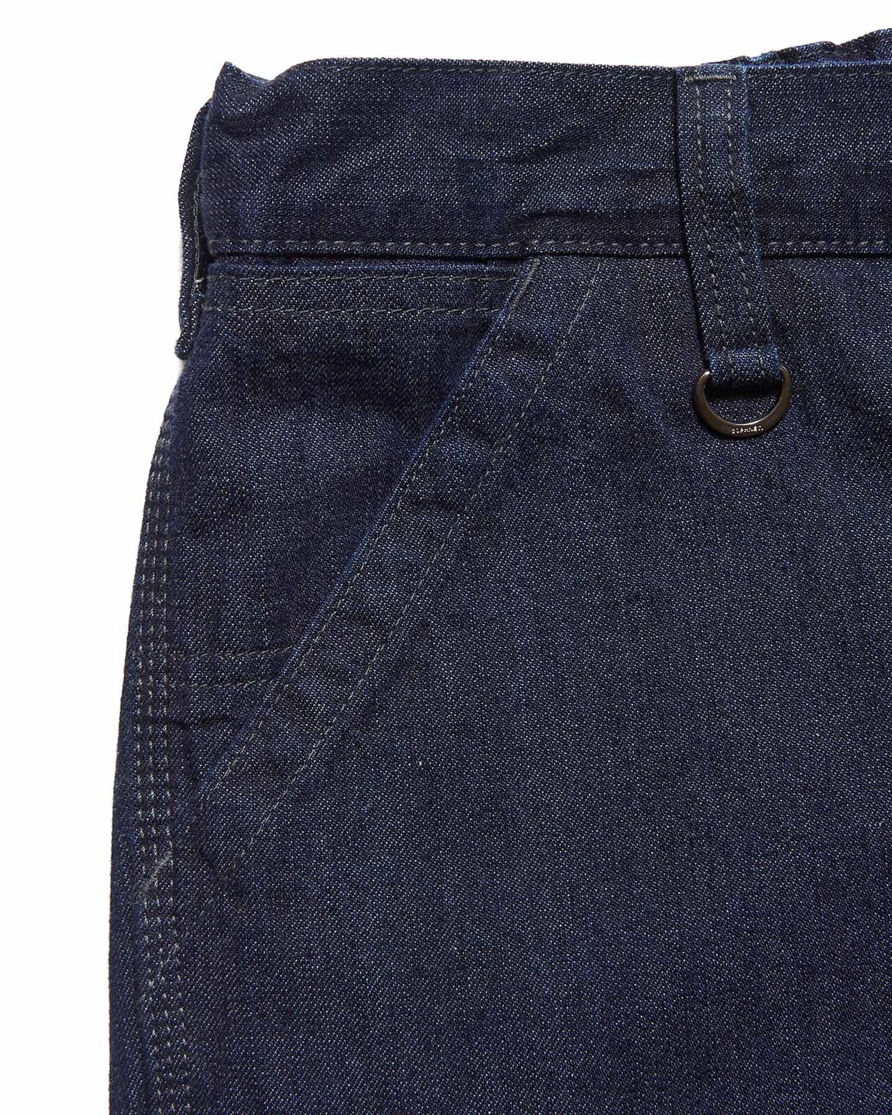 LEE DUNGAREES SHIRRING SLACKS,INDIGO, large image number 3