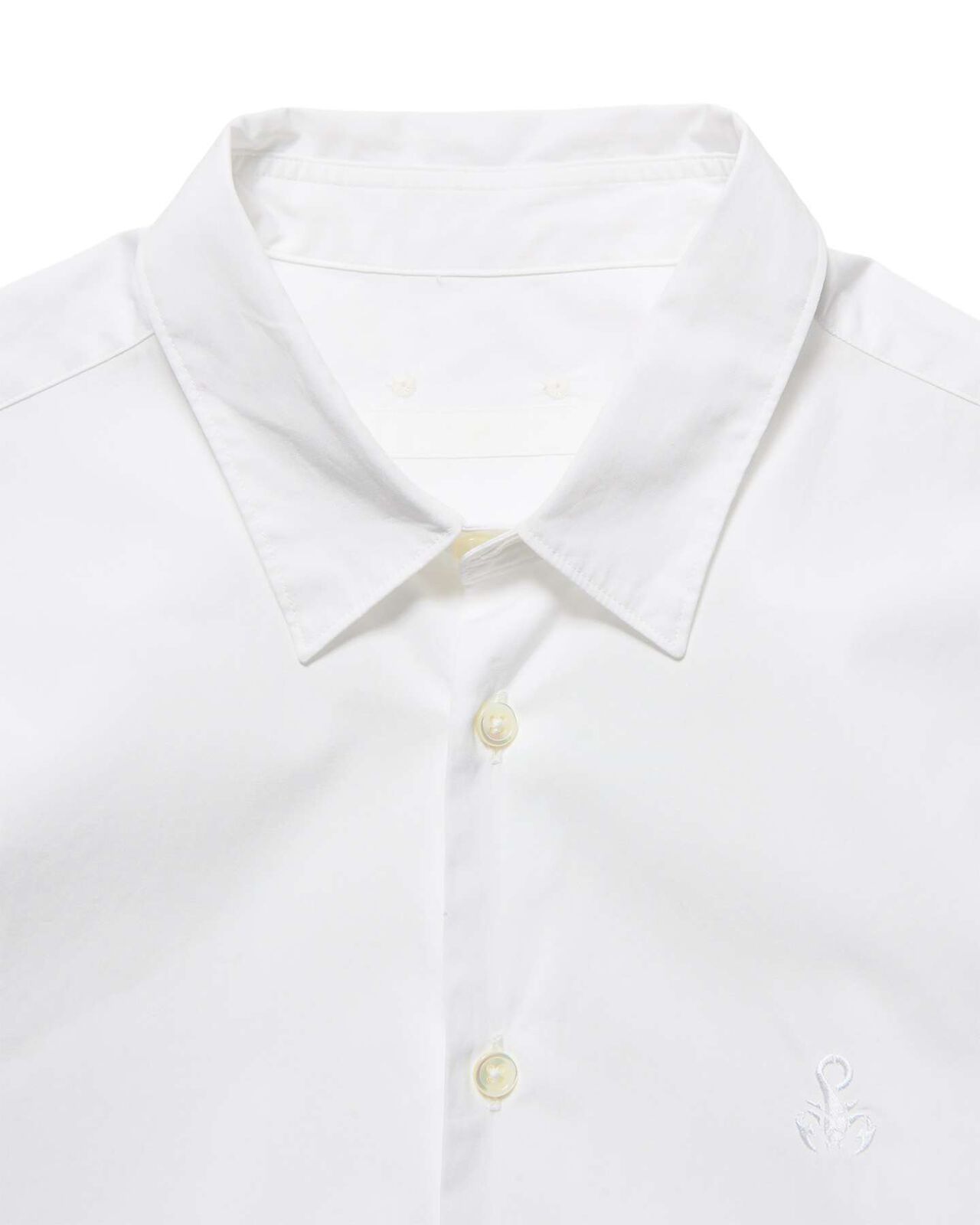 CHAMBRAY REGULAR-FIT SHIRT,WHITE, large image number 2