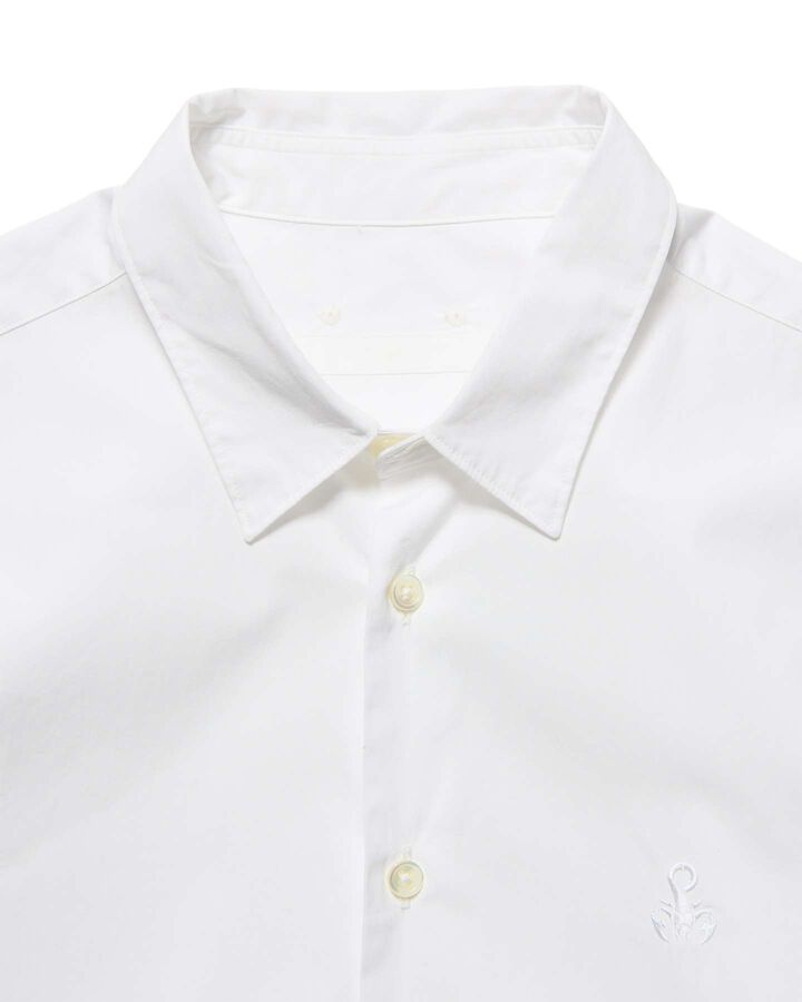 CHAMBRAY REGULAR-FIT SHIRT,WHITE, medium image number 2