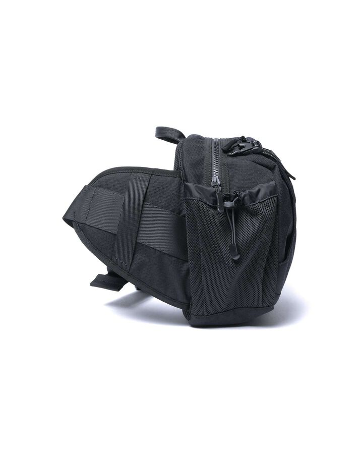 CORDURA RIPSTOP ADJUSTABLE CROSSBODY BAG,BLACK, medium image number 3