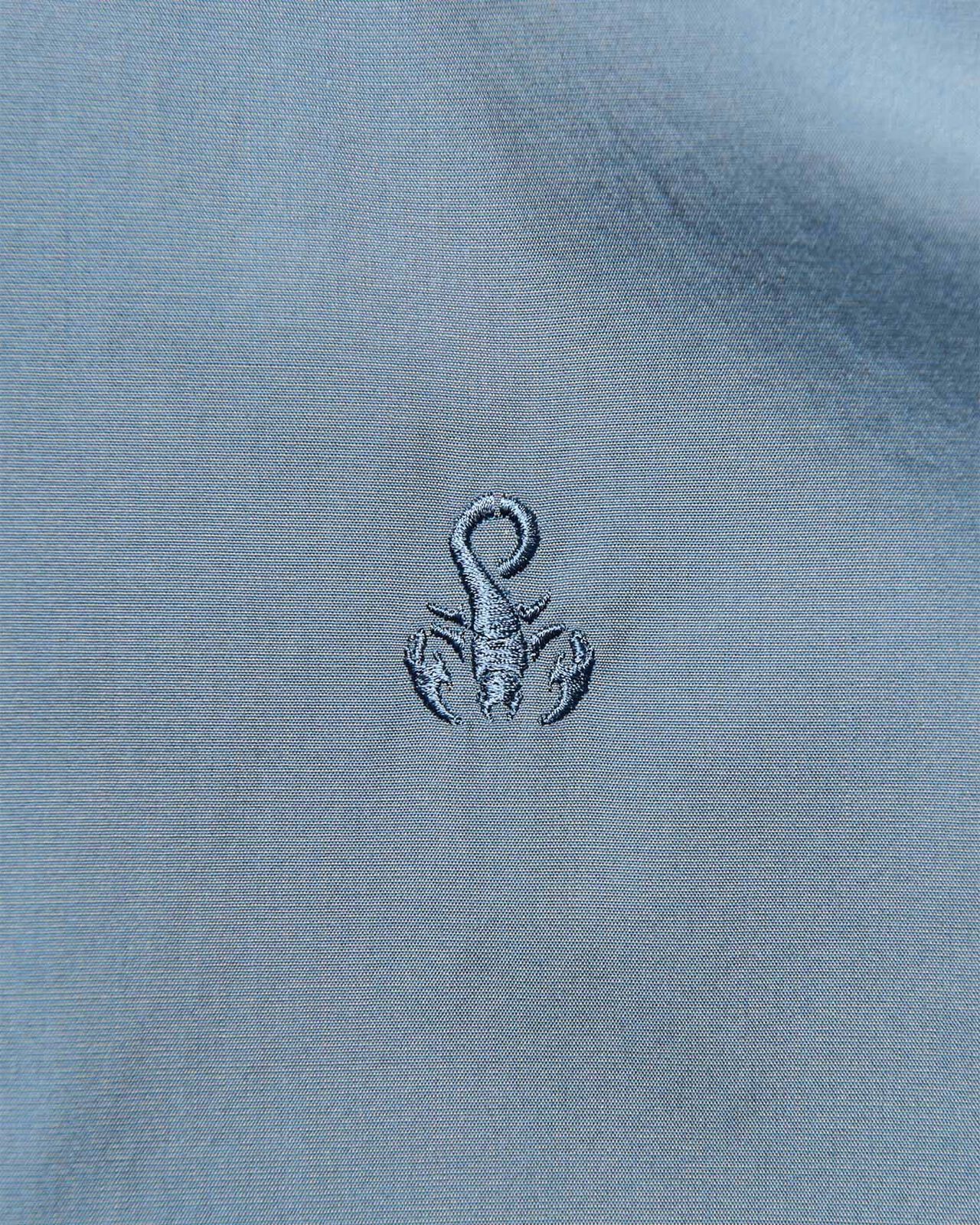 CHAMBRAY REGULAR-FIT SHIRT,BLUE, large image number 3