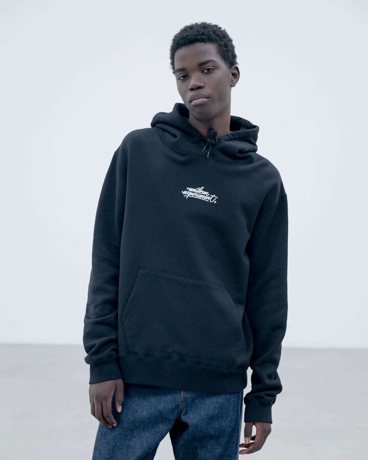 MICHAEL CHERNO: VASE HOODIE,BLACK, medium image number 5