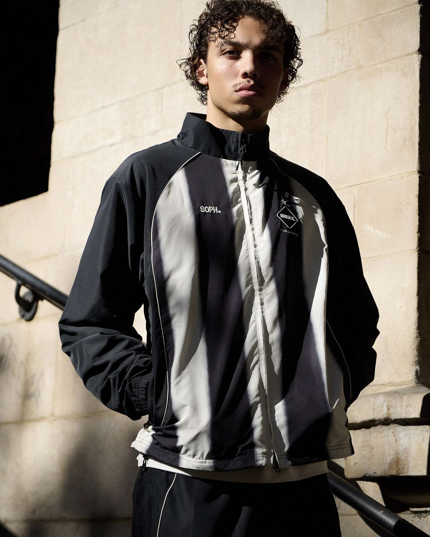 ジャケット・アウター F.C.R.B ERIC HAZE: WARM-UP JACKET ERIC HAZE WARM-UP JACKET