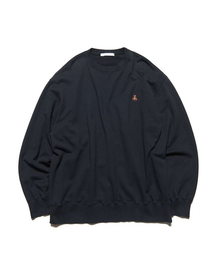 SCORPION WIDE CREWNECK SWEAT,BLACK, medium