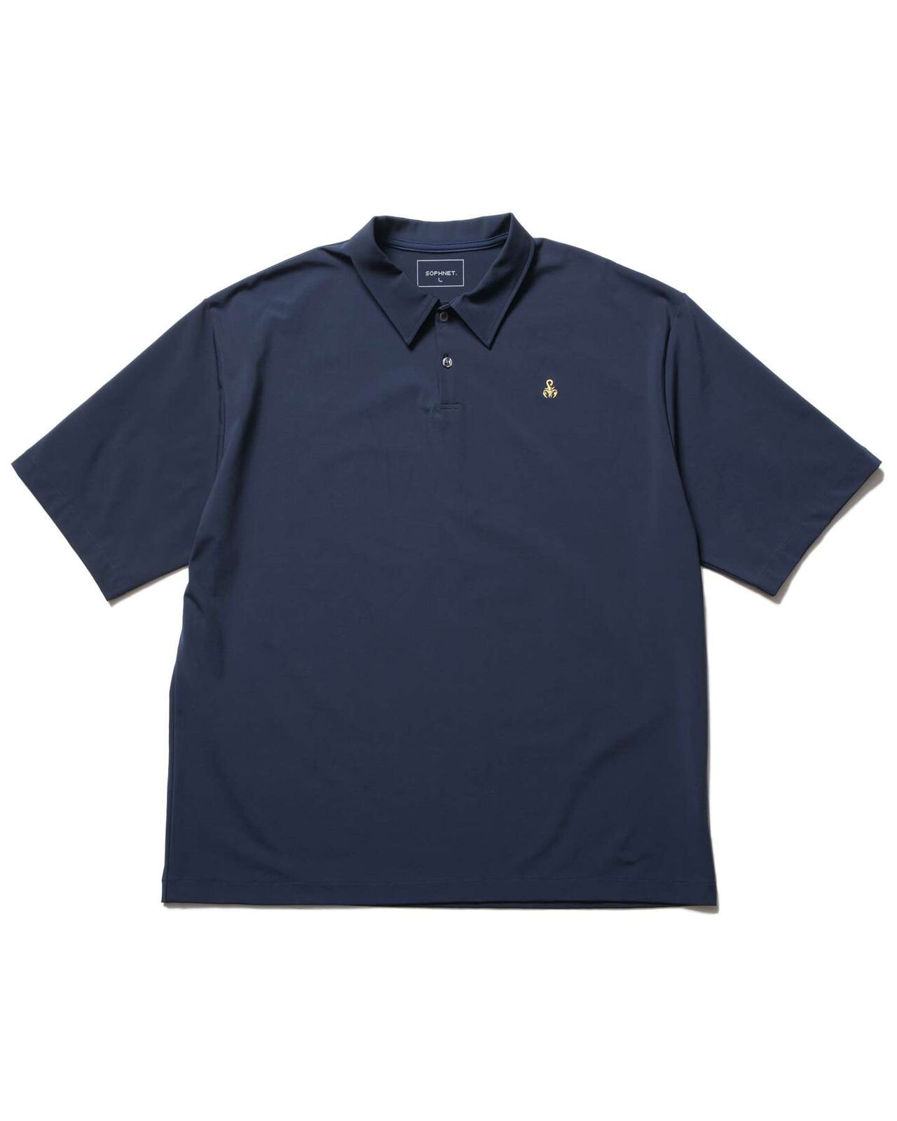 SCORPION BAGGY POLO,NAVY, large image number 0