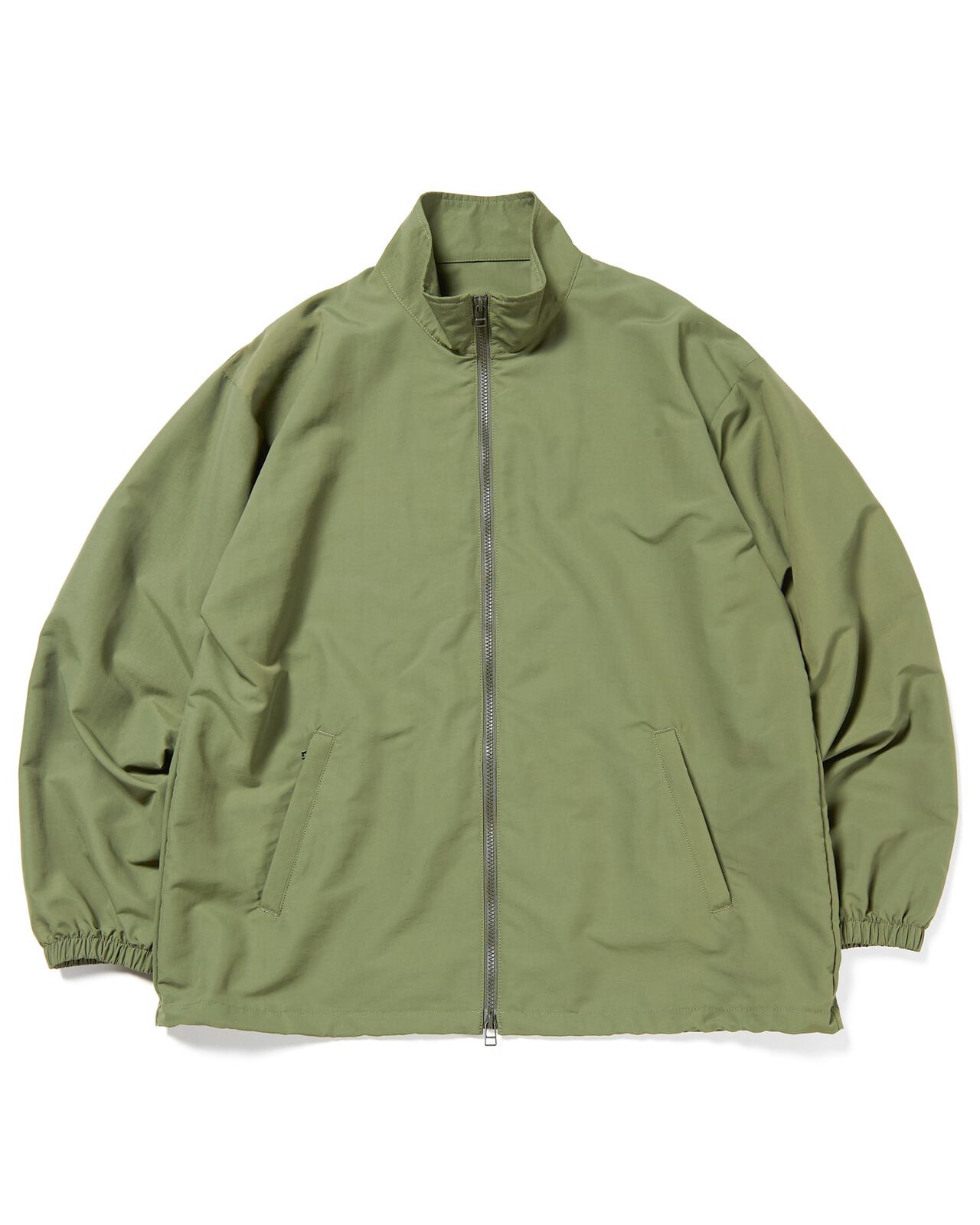 SUPPLEX STAND COLLAR JACKET,KHAKI, large image number 0