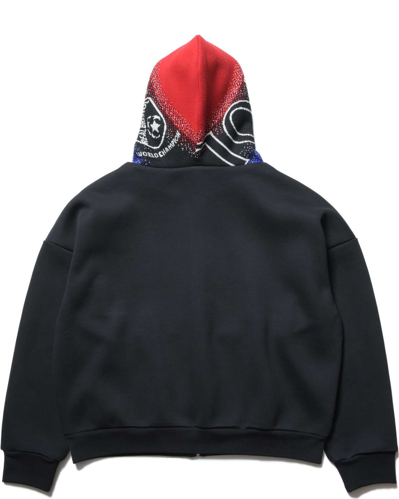 CHAMPIONS BONDING SWEAT ZIP-UP HOODIE,BLACK, large image number 2