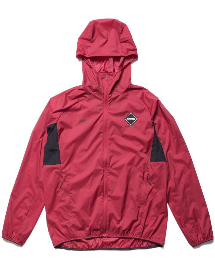 LIGHT WEIGHT BREATHABLE PACKABLE HOODIE,RED, medium